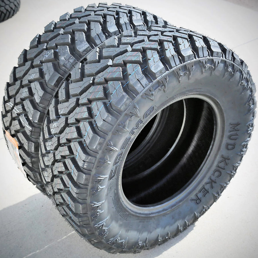 265/75/R16 Light Truck Mud Terrain Tire Load Range E Cosmo Mud Kicker (Set of 4)