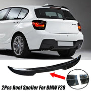 Gloss Black Rear Roof Spoiler for 2015–2019 BMW 1 Series