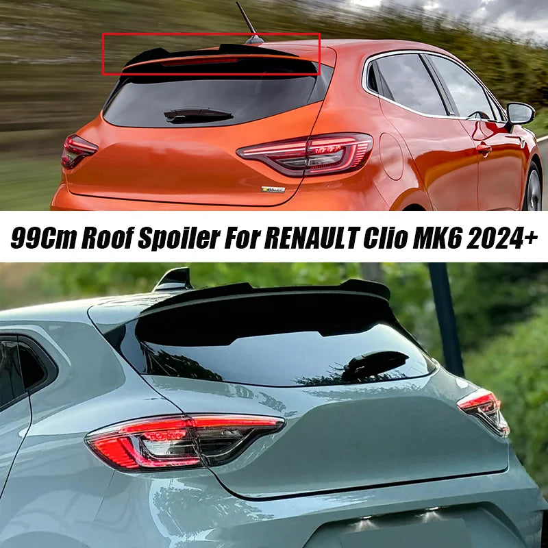 Gloss Black Rear Roof Spoiler for 2024+