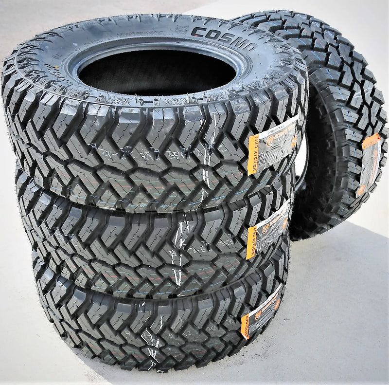 265/70/R17 Light Truck Mud Terrain Tire Load Range E Cosmo Mud Kicker (Set of 4)