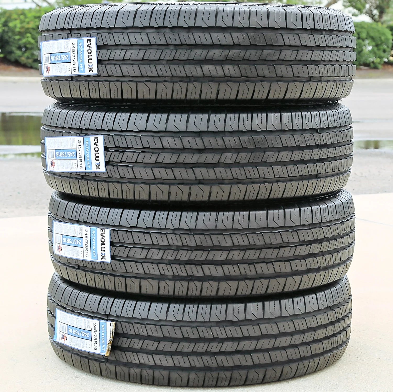 245/75/R16 Passenger All Season Tire 111 T Evoluxx Rotator H/T (Set of 4)