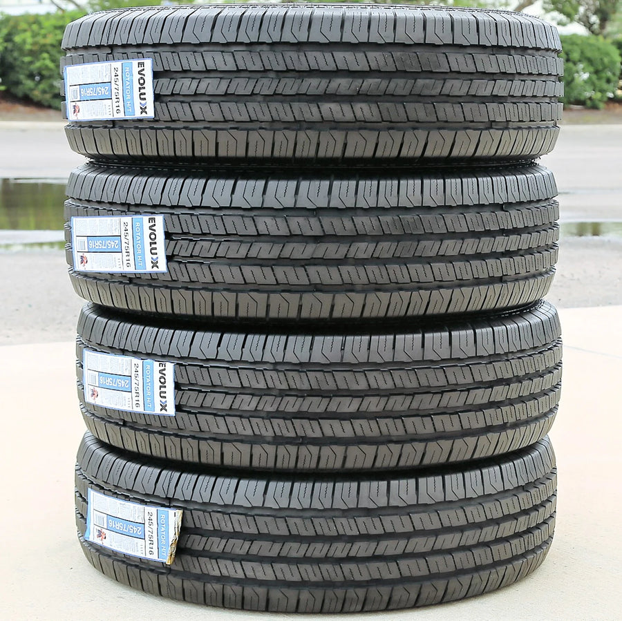 245/75/R16 Passenger All Season Tire 111 T Evoluxx Rotator H/T (Set of 4)