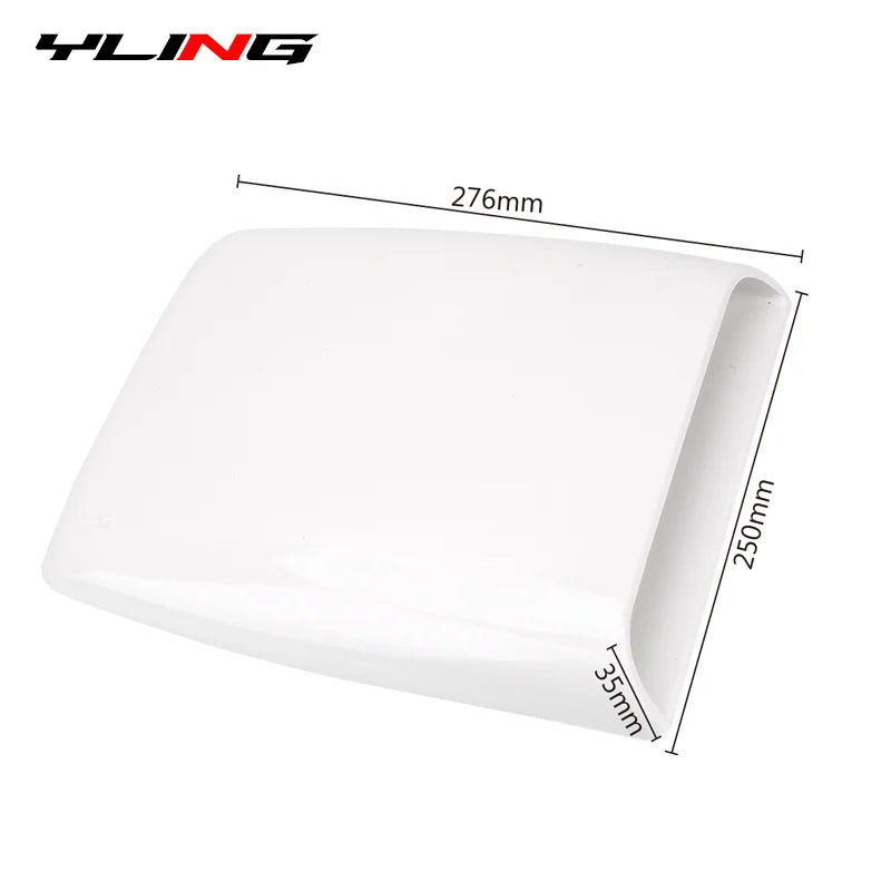 Black Hood Scoop & Vent Trim