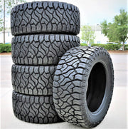 35X13.50R20 Light Truck Rugged Terrain Tire Load Range F Venom Power Terra Hunter R/T+ (Set of 5)