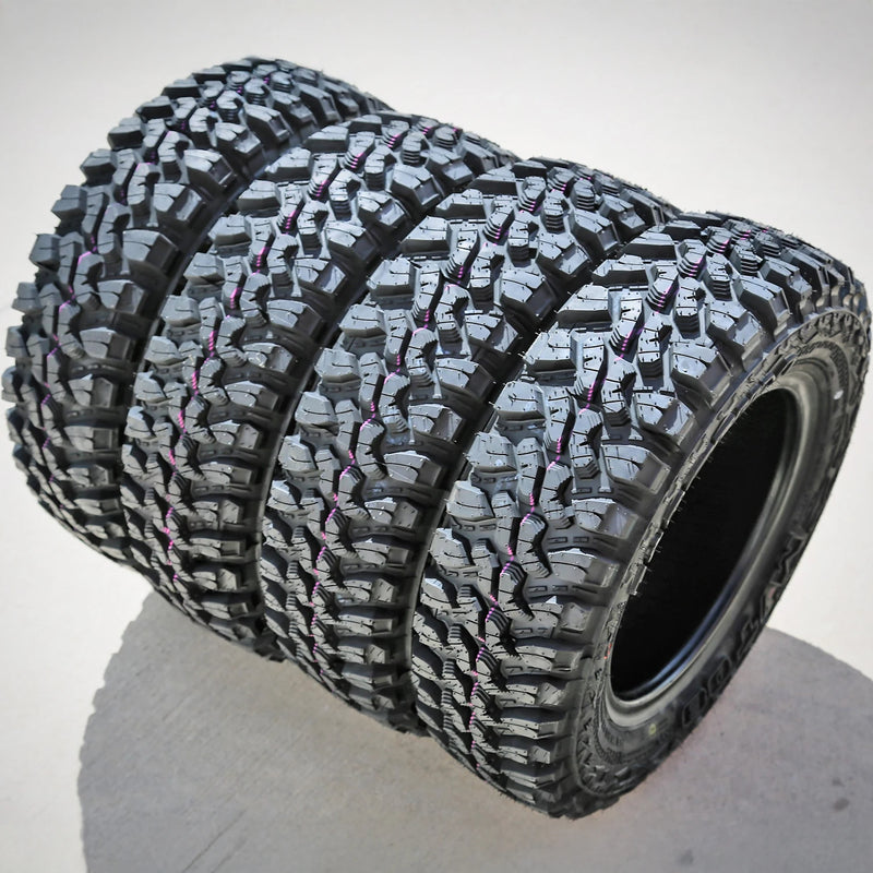 165/80/R13 Light Truck Mud Terrain Tire Load Range D Forceum M/T 08 Plus (Set of 4)