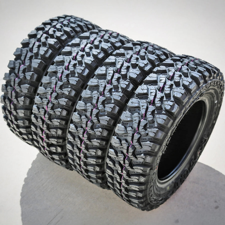 165/80/R13 Light Truck Mud Terrain Tire Load Range D Forceum M/T 08 Plus (Set of 4)