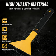 31 cm Orange Windshield Ice Scraper & Water Squeegee