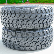 33X12.50R22 Light Truck Mud Terrain Tire Load Range E Red Dirt Road RD-6 M/T (Set of 4)