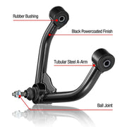 Dodge Ram 1500 4WD Front Upper Control Arm Pair for 2–4 Inch Lift – 2006–2022