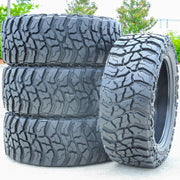 35X12.50R22 Light Truck Mud Terrain Tire Load Range E Venom Power Swampthing M/T Xtreme Dirt (Set of 6)