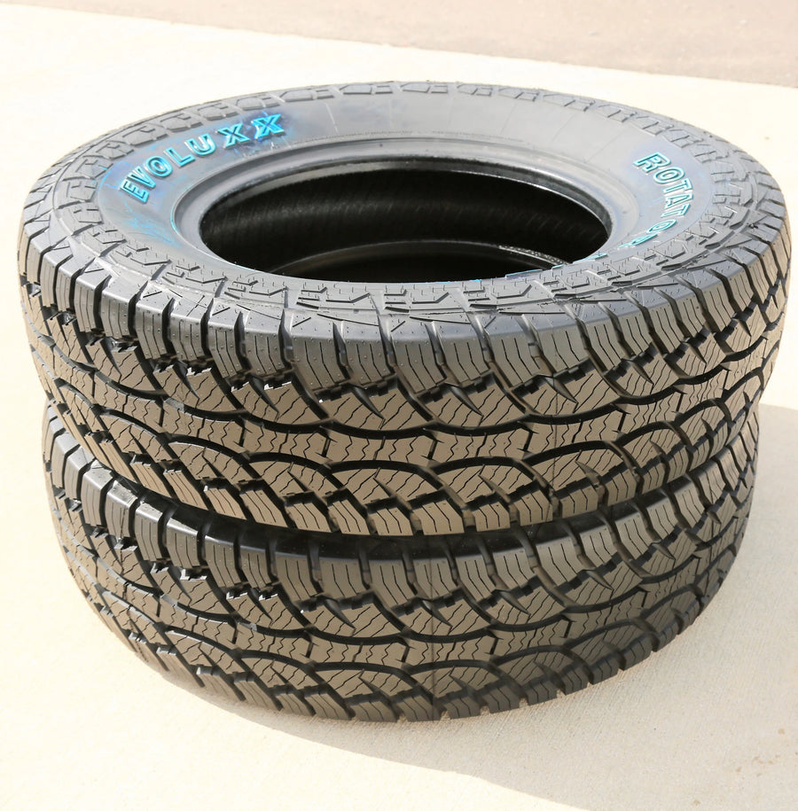275/65/R20 Light Truck All Terrain Tire Load Range E Evoluxx Rotator A/T (Set of 2)