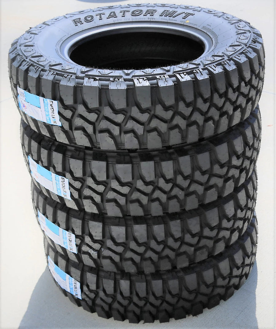 285/75/R16 Light Truck Mud Terrain Tire Load Range E Evoluxx Rotator M/T (Set of 2)