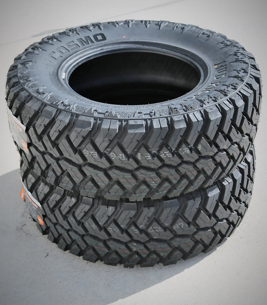 265/75/R16 Light Truck Mud Terrain Tire Load Range E Cosmo Mud Kicker (Set of 4)