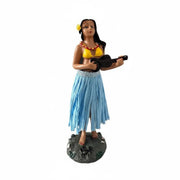 Hawaiian Hula Girl Dashboard Doll with Ukulele