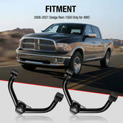 Dodge Ram 1500 4WD Front Upper Control Arm Pair for 2–4 Inch Lift – 2006–2022