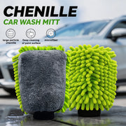 Chenille & Microfiber Car Wash Mitt Options