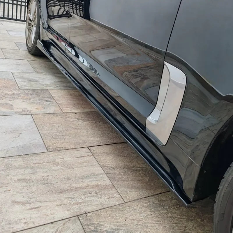 Gloss Black Side Skirt Extension Set for Kia