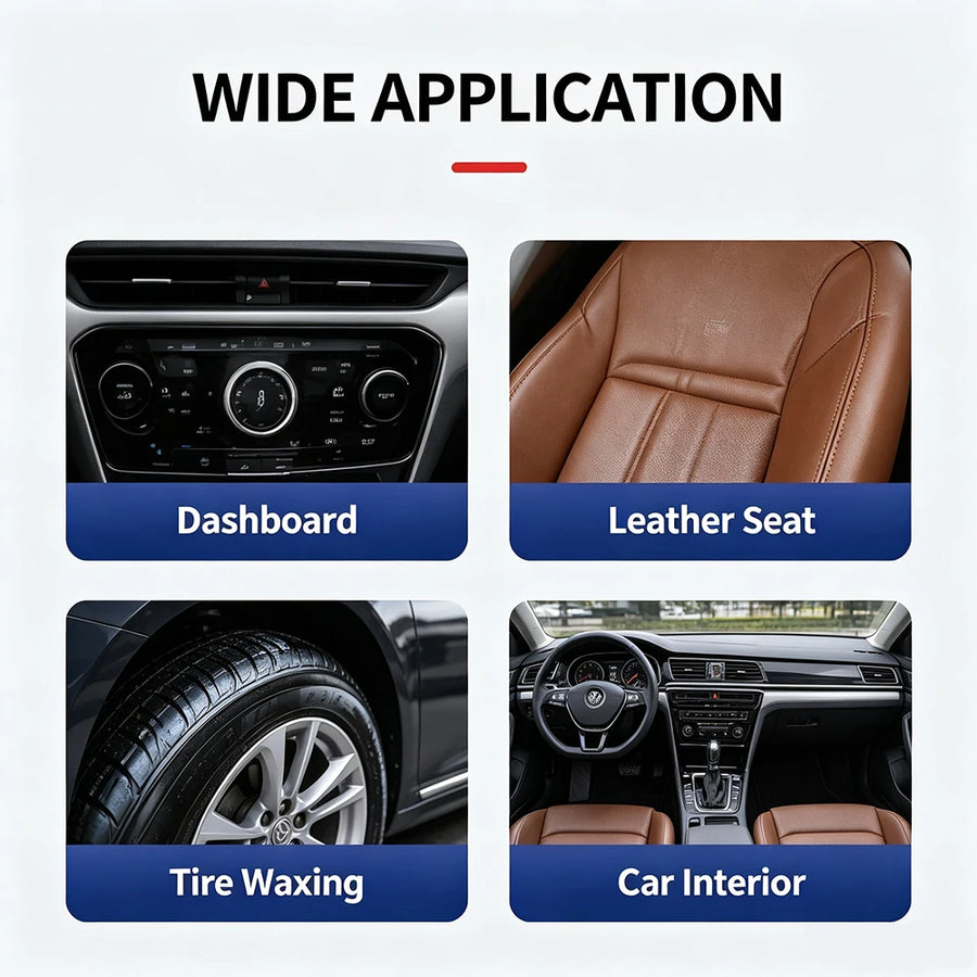 Stamp-Style Detailing Brush for Dusting & Tire Dressing