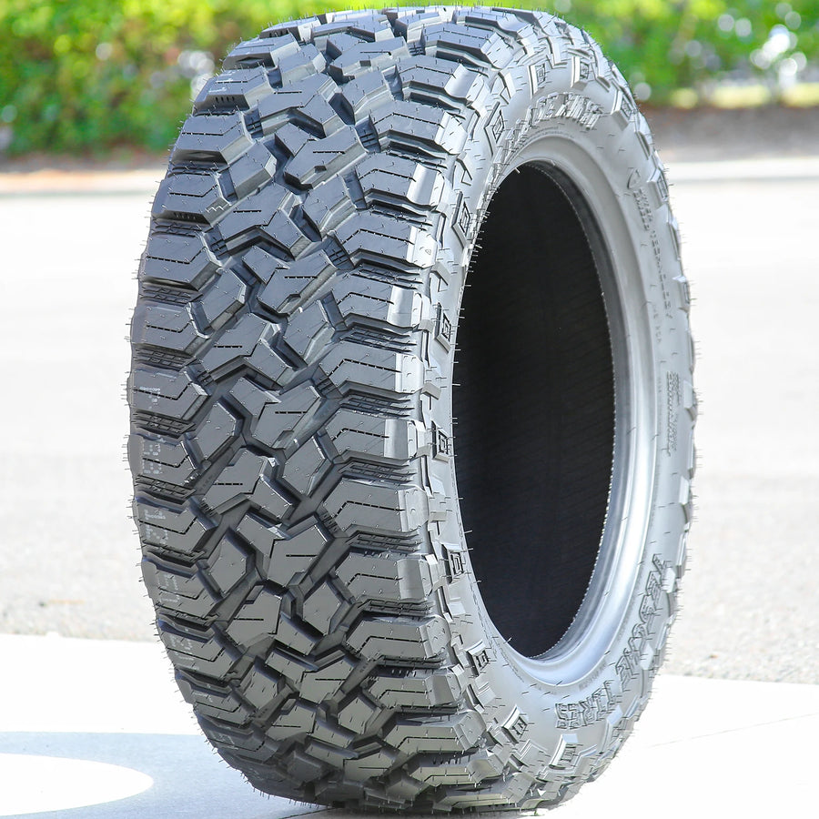 33X12.50R20 Light Truck Mud Terrain Tire Load Range F Tesche Tires Ridge Blade X/MT