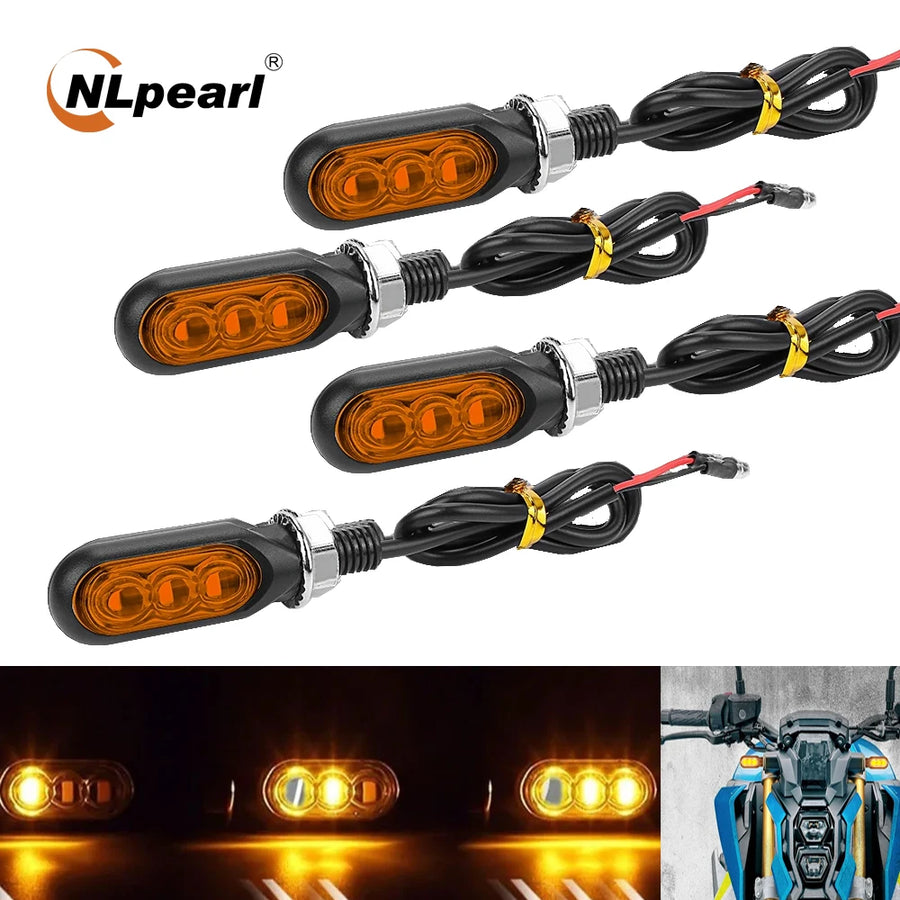4-Piece LED Signal Light Bulb – Amber
