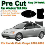 Pre-Cut Window Tint Kit for 2001–2005 Honda Civic Coupe