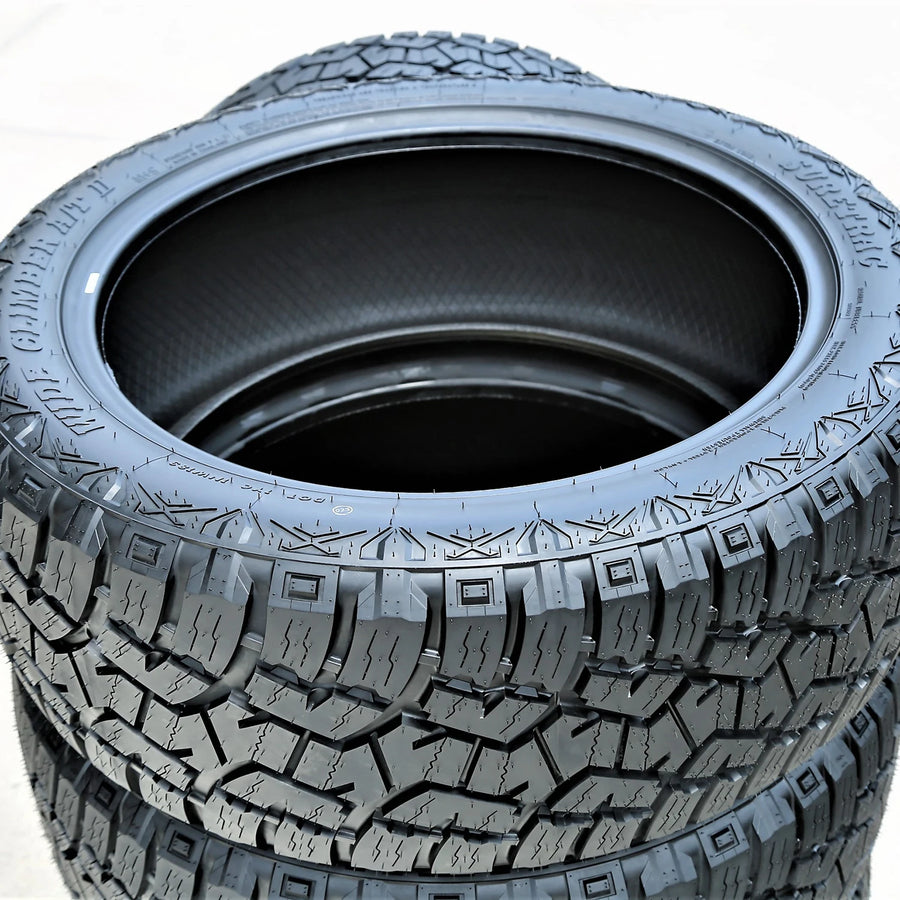 Set of 4 Suretrac Wide Climber A/T II 285/45R22 Tires
