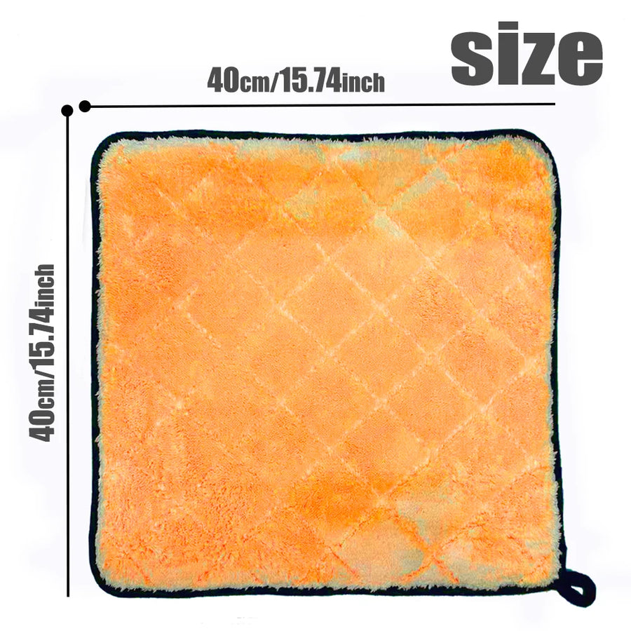 850 GSM Microfiber Car Drying Towel, 40 x 40 cm
