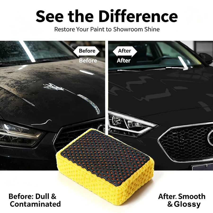 Clay Sponge Block for Car Paint Decontamination