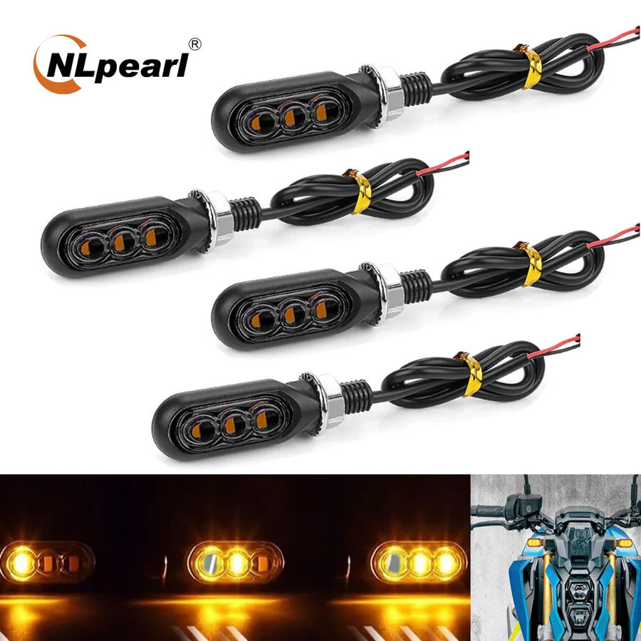 4-Piece LED Signal Light Bulb – Amber