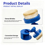 Stamp-Style Detailing Brush for Dusting & Tire Dressing