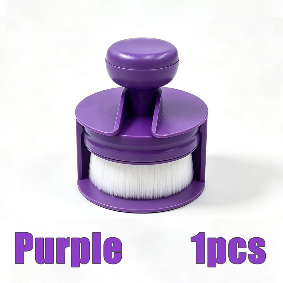 Stamp-Style Detailing Brush for Dusting & Tire Dressing