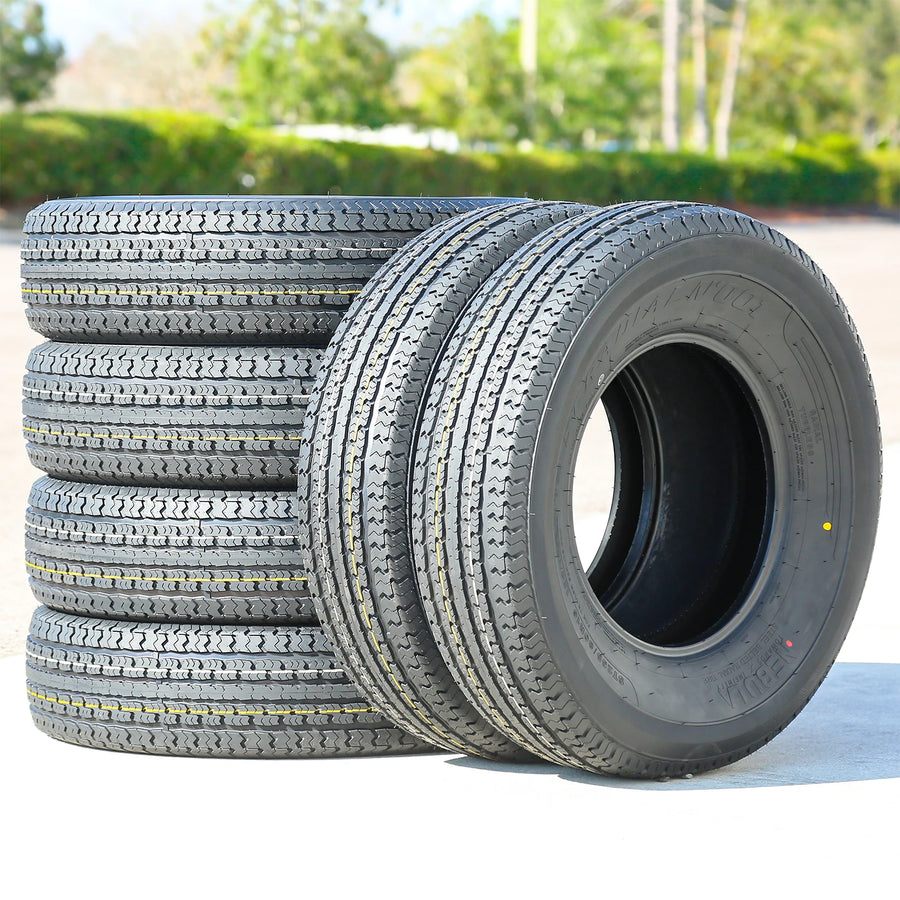235/80/R16 Trailer Tire Load Range E Nebula ST Radial N' 001 Semi-Steel (Set of 6)