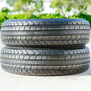 205/75/R15 Trailer All Season Tire Load Range D Roundrule ST Hikee (Set of 2)
