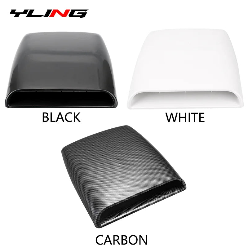 Black Hood Scoop & Vent Trim