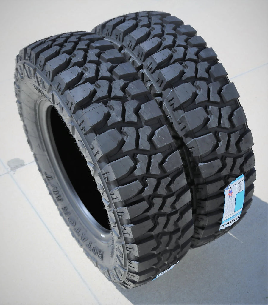 285/75/R16 Light Truck Mud Terrain Tire Load Range E Evoluxx Rotator M/T (Set of 2)