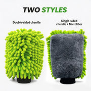 Chenille & Microfiber Car Wash Mitt Options