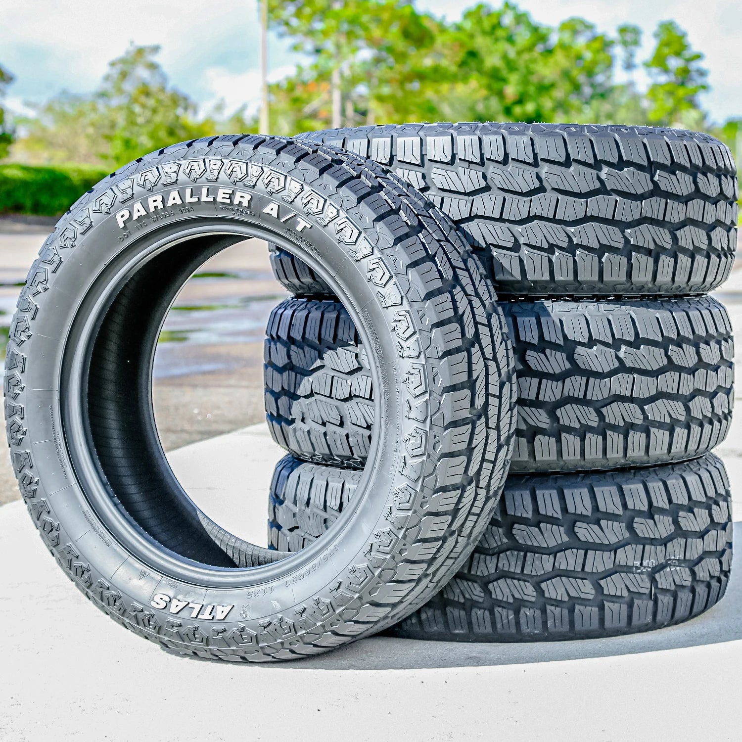 275/55/R20 Passenger All Terrain Tire 113 S Atlas Paraller A/T (Set of 4)