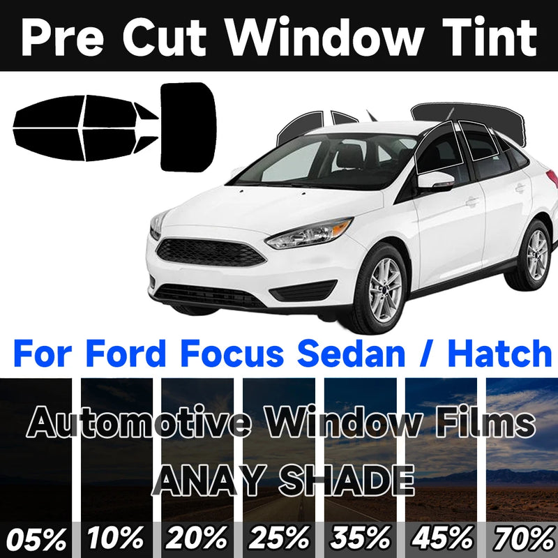 Pre-Cut Window Tint Kit for 2000–2018 Ford Focus