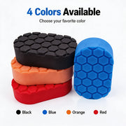 Oval Foam Car Wax Applicator Pads, 15 x 8.5 cm
