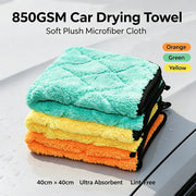 850 GSM Microfiber Car Drying Towel, 40 x 40 cm