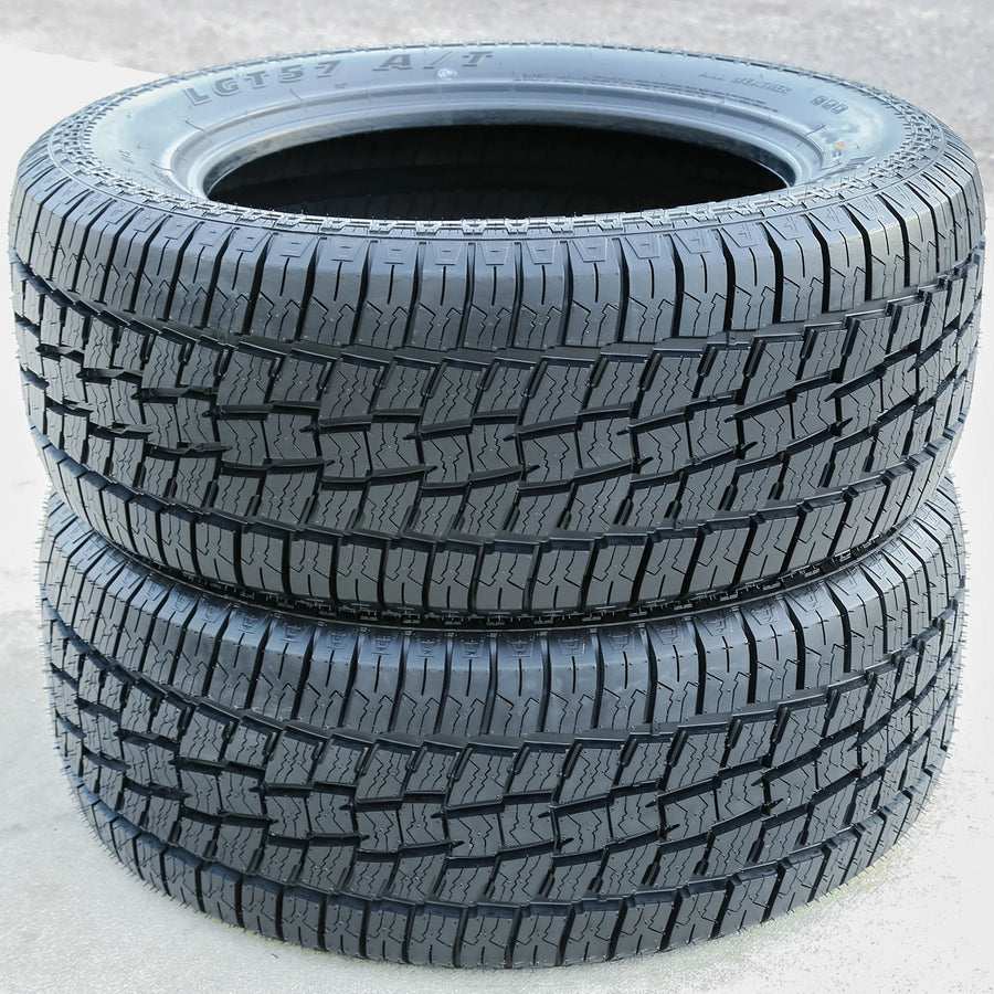225/75/R16 Light Truck All Terrain Tire Load Range E Landgolden LGT57 A/T (Set of 4)