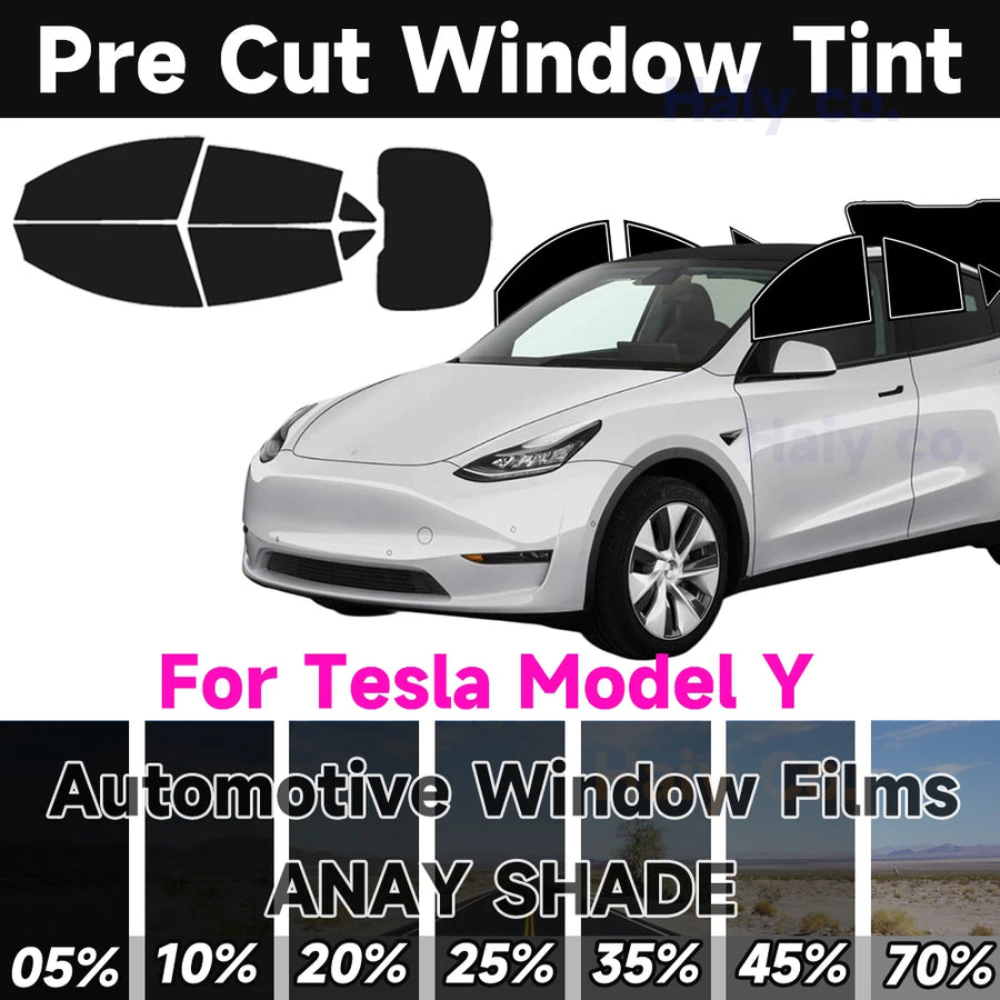 Pre-Cut Window Tint Kit for 2020–2026 Tesla Model Y