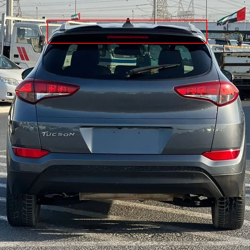 Gloss Black Rear Roof Spoiler for 2016+ Hyundai