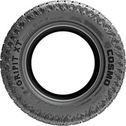 35X12.50R20 Light Truck Extreme Terrain Tire Load Range F Cosmo Gripit XT