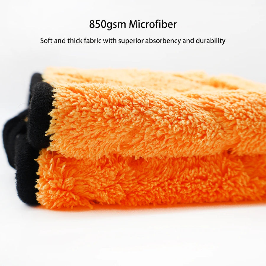 850 GSM Microfiber Car Drying Towel, 40 x 40 cm