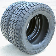 35X12.50R20 Light Truck Mud Terrain Tire Load Range E Red Flame RD-X MT (Set of 2)