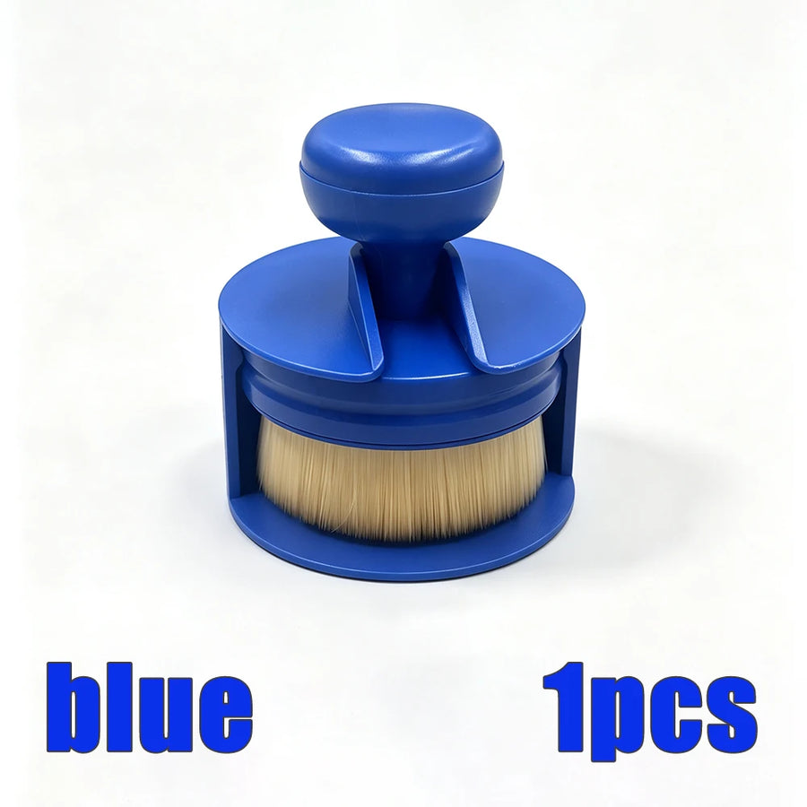 Stamp-Style Detailing Brush for Dusting & Tire Dressing