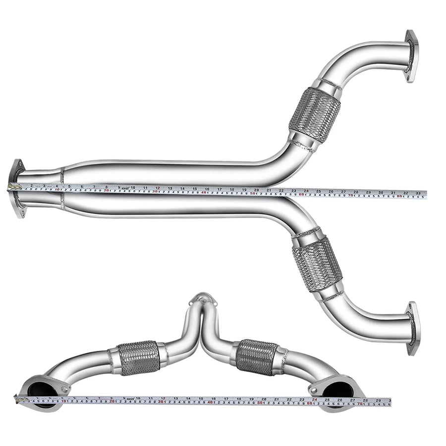 Stainless Steel Exhaust Y-Pipe for Nissan 350Z & Infiniti G35