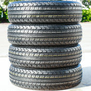 215/75/R14 Trailer All Season Tire Load Range D Roundrule ST Hikee (Set of 4)