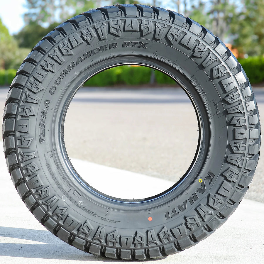 245/75/R17 Light Truck Rugged Terrain Tire Load Range E Kanati Terra Commander RTX
